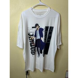 Solo Leveling Sung Jinwoo Anime Graphic T-Shirt White Mens XXL Crunchyroll